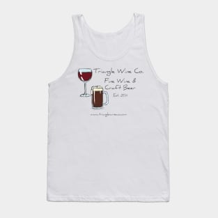 Wine Beer Sketch Tank Top